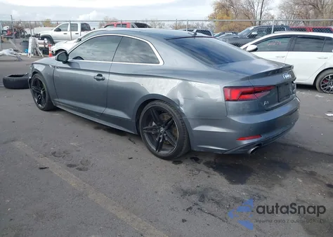 2018 Audi A5 2.0T Premium z USA, uszkodzony, nr VIN WAUTNAF51JA101757